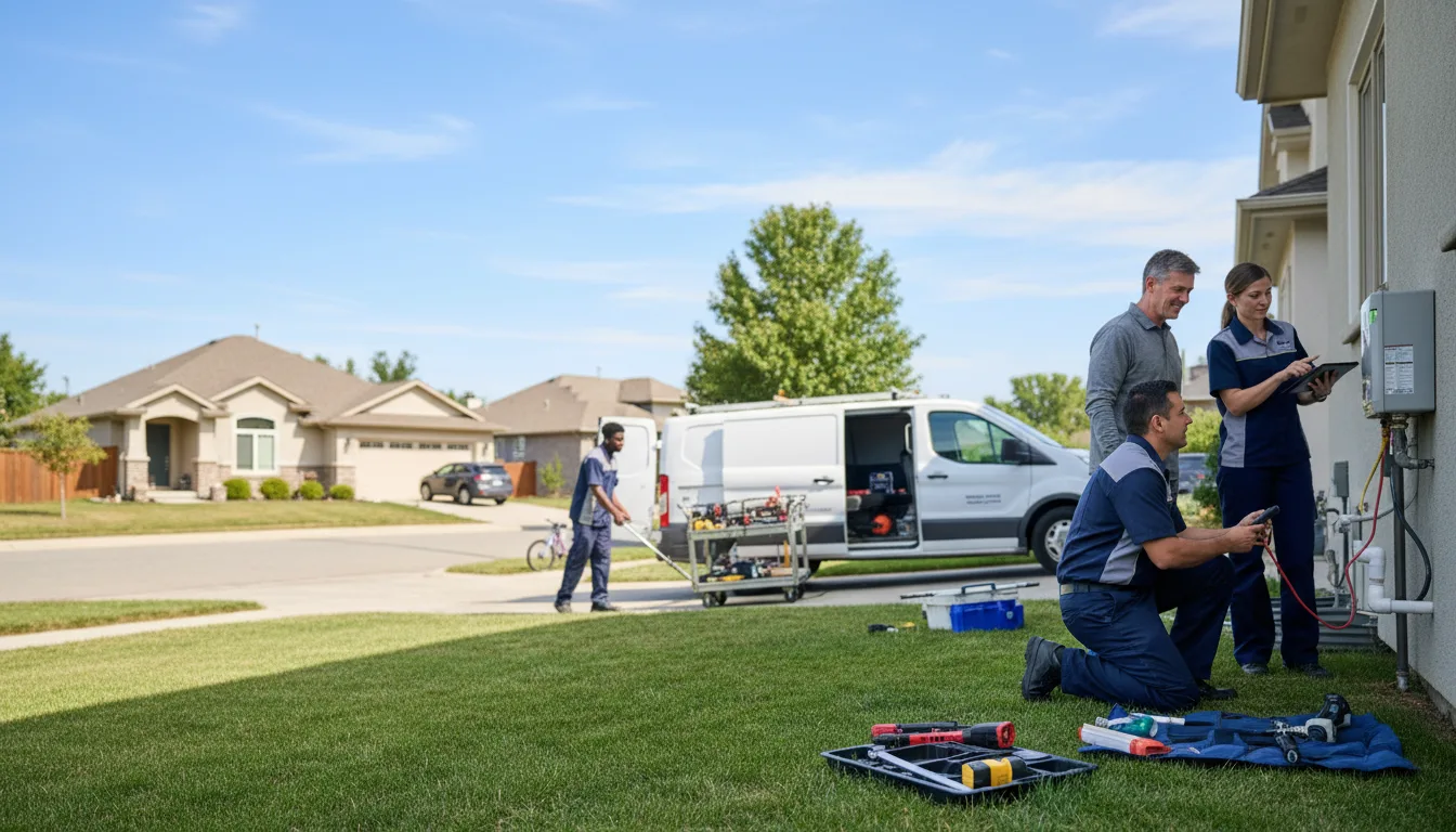 Tankless water heater service in Seabrook, TX